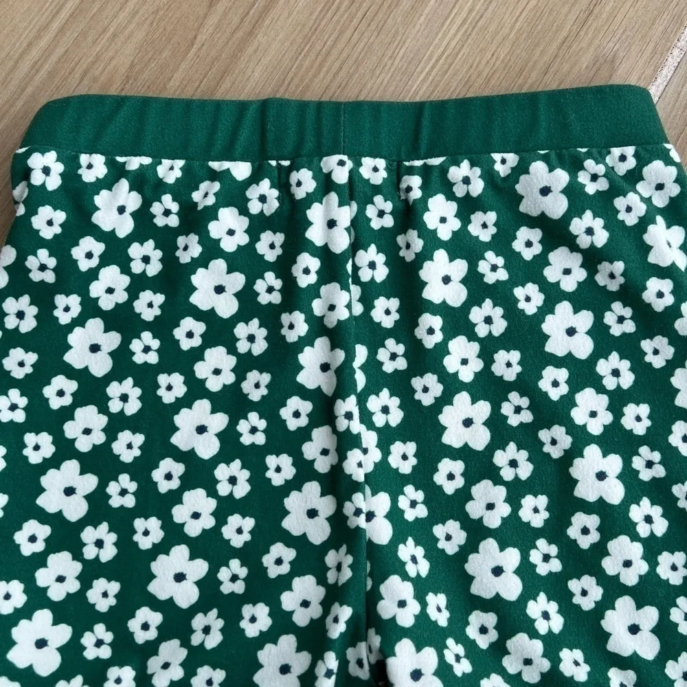 SweetHoney Girl's Size 6 Years Green Floral Pull On Shorts